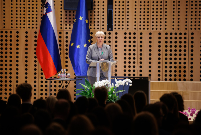 Govor predsednice republike Nataše Pirc Musar na sprejemu za diamantne maturante 2026.