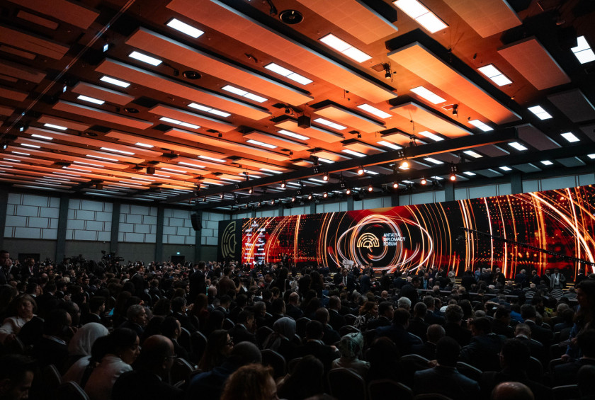 Prizorišče diplomatskega foruma Antalya.