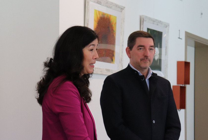 Dr. Musar in mag. Milena Koncina 