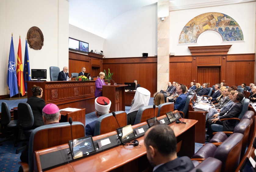 Nagovor predsednice Pirc Musar v Sobranju