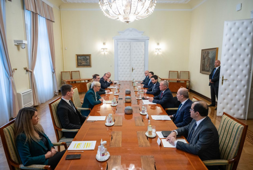 Plenarni pogovori med delegacijama