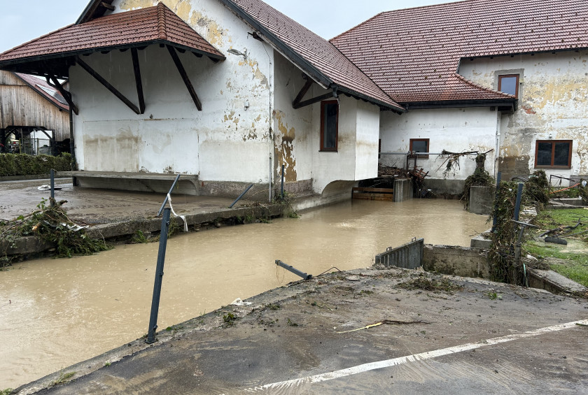 Razdejanje ki so ga pustile poplave