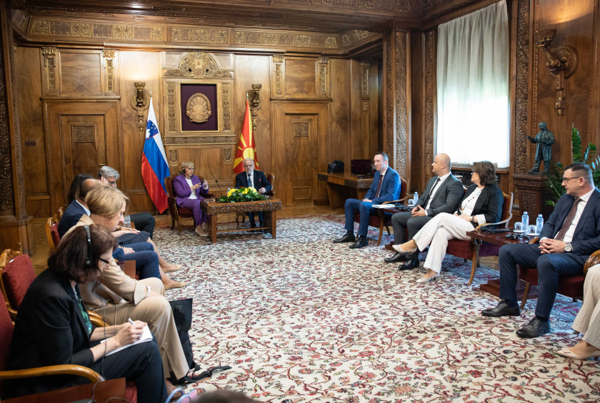 Srecanje s predsednikom Sobranja