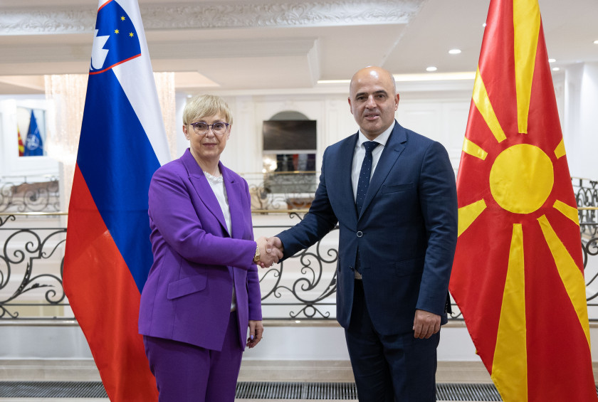 Srecanje s predsednikom vlade Kovacevskim