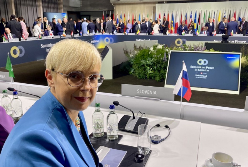 Udelezba slovenske predsednica na otvoritvenem plenarnem zasedanju