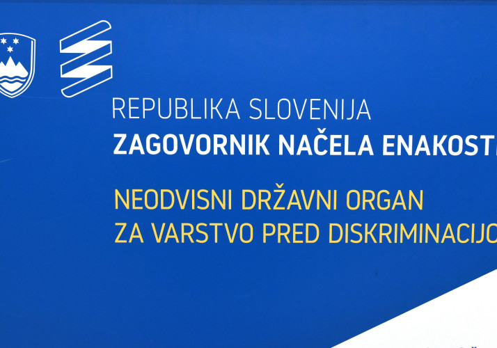 Logotip zagovornika načela enakosti.