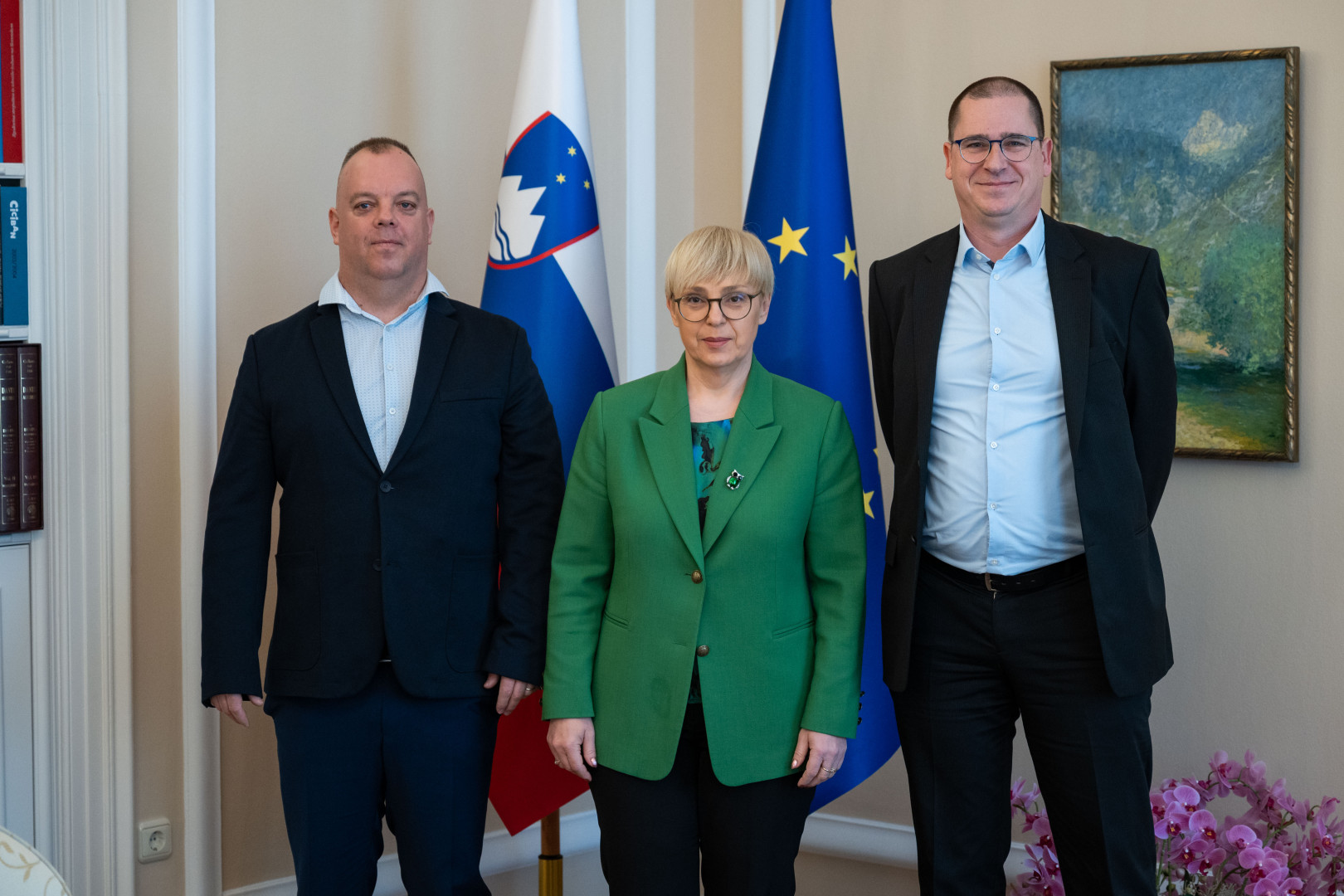 Predsednica se je sestala z vodstvom Transparency International Slovenia.  