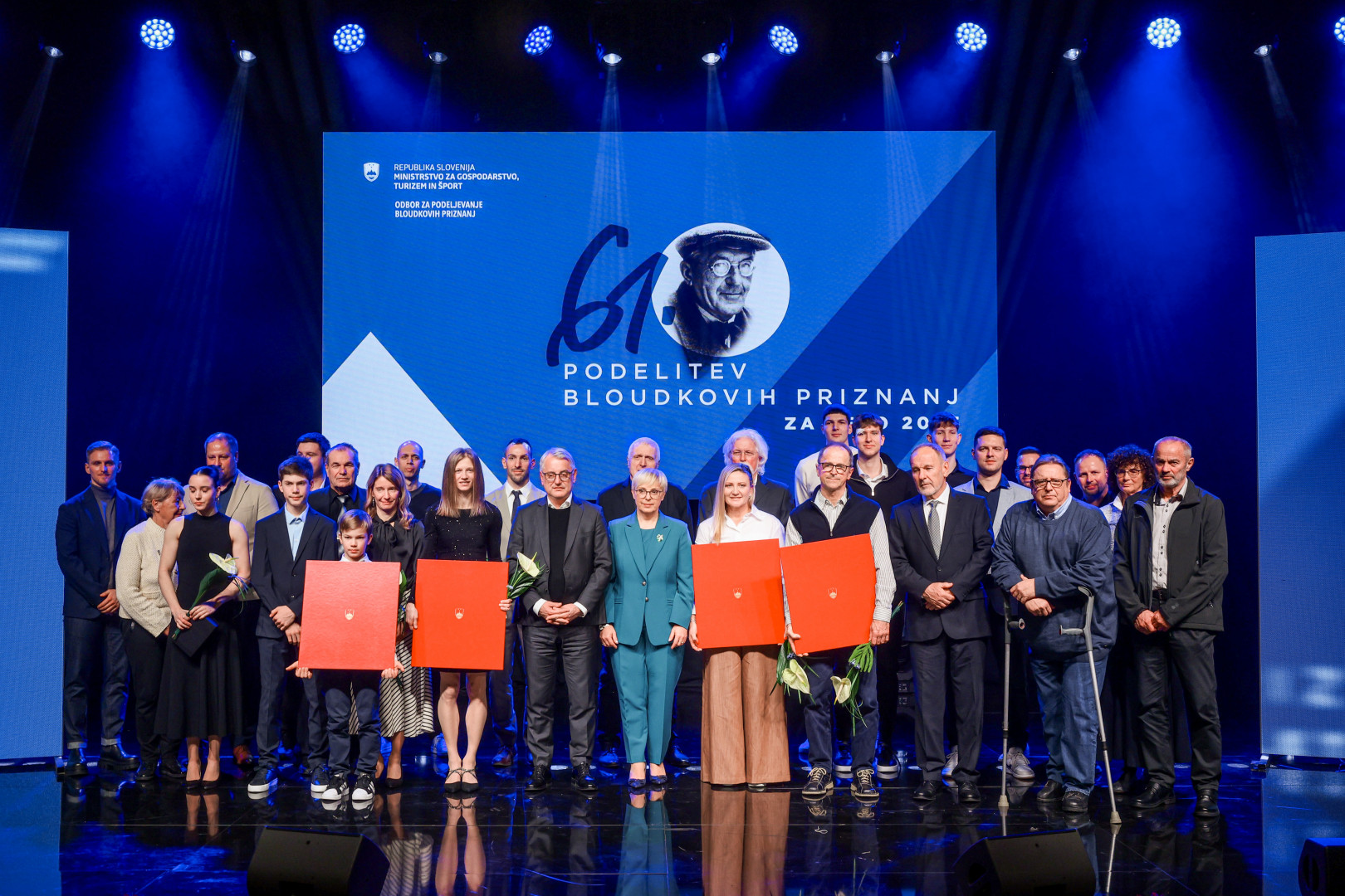 Dosežki in delo prejemnikov Bloudkovih priznanj so del uspešne slovenske športne zgodbe.