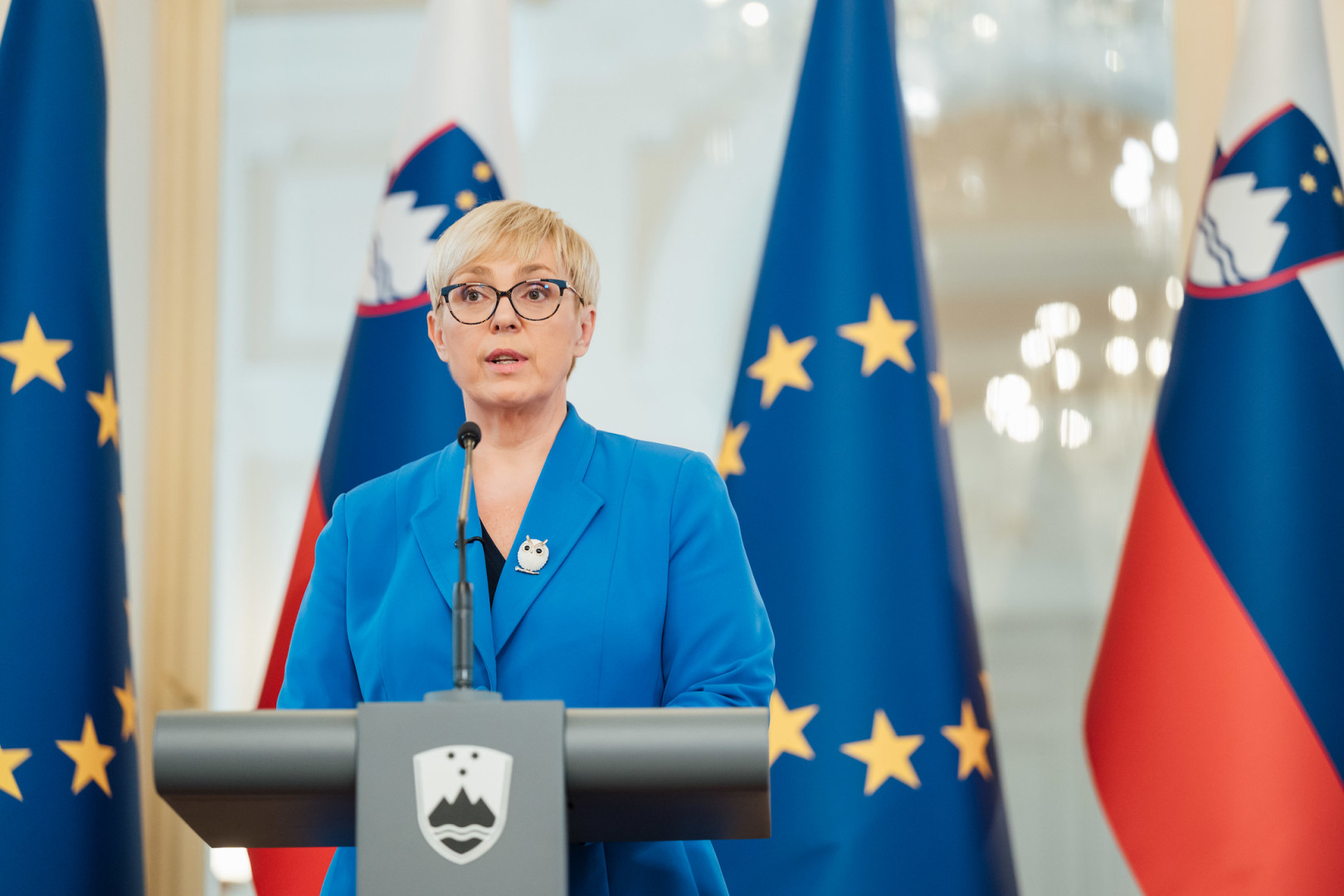 Izjava predsednice republike Nataše Pirc Musar o neudeležbi na državni proslavi ob dnevu suverenosti.