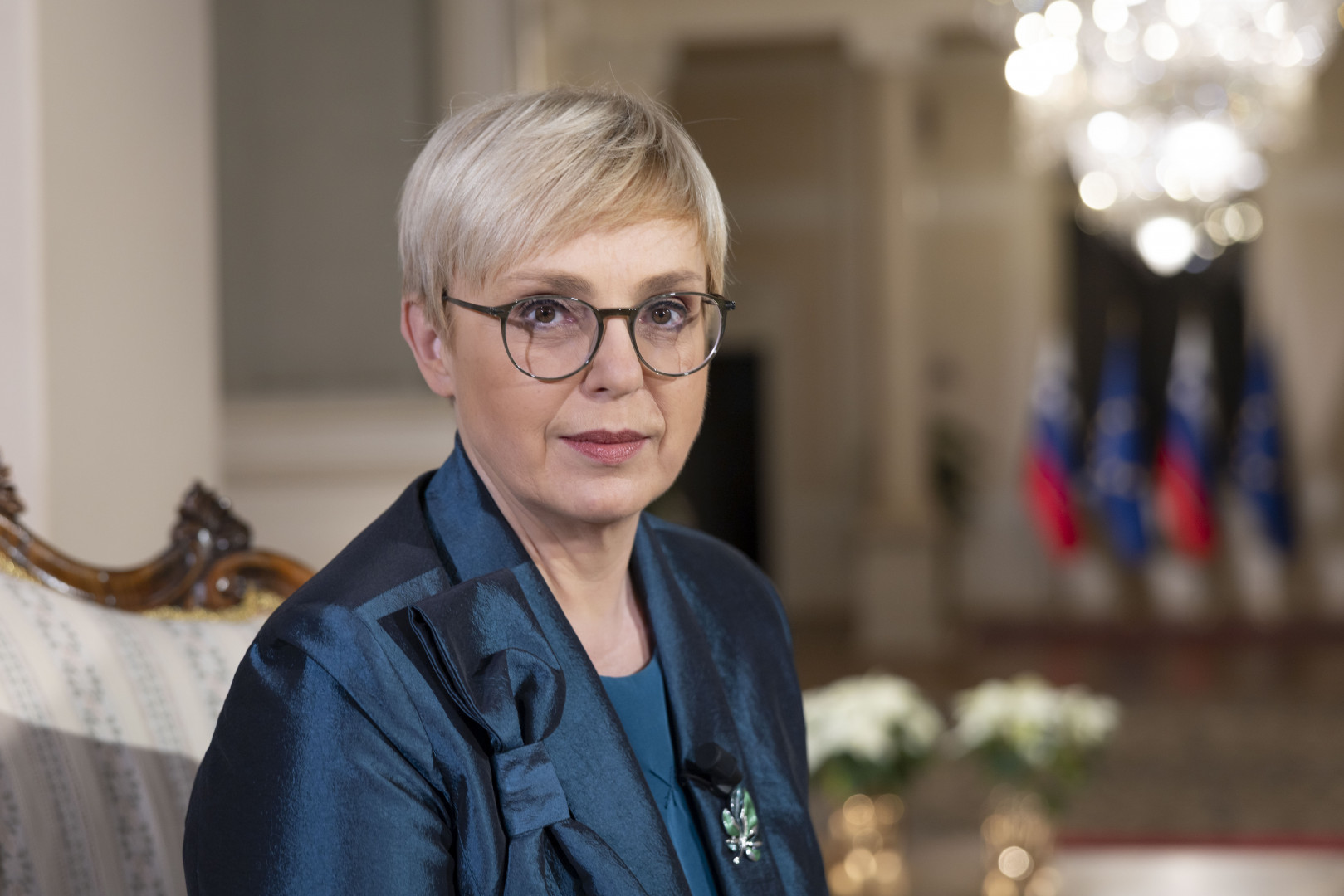 Portret predsednice Republike Slovenije Nataše Pirc Musar
