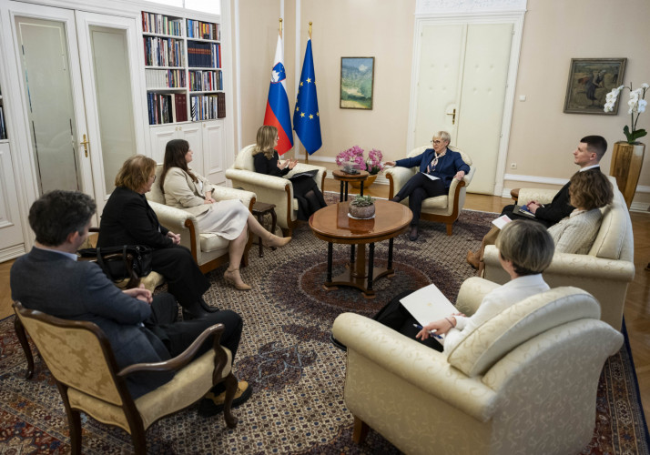 Neodvisna kandidacijska komisija je predsednici republike predstavila poročilo o opravljenem delu