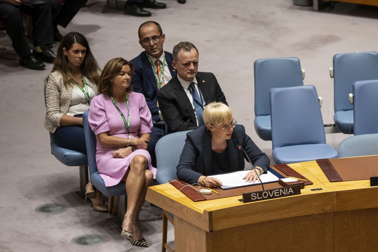 Predsednica na razpravi Varnostnega sveta o Ukrajini