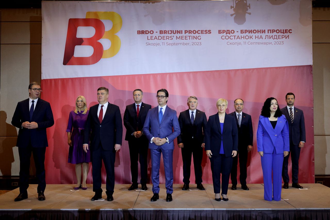 Skupinska fotografija predsednikov drzav Zahodnega Balkana