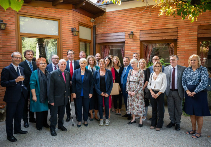Srecanje s predstavniki slovenske manjsine v Italiji