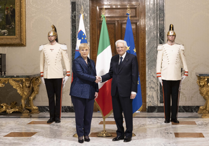 Uradni obisk pri predsedniku Italijanske republike