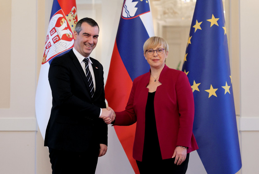 Predsednica republike je sprejela predsednika Narodne skupščine Republike Srbije dr. Vladimirja Orlića.