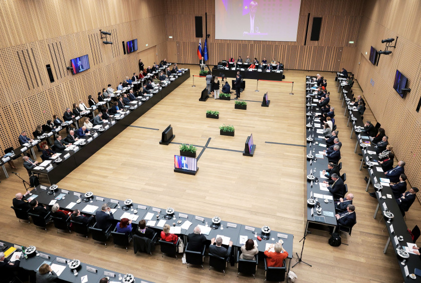 Predsednica Republike Slovenije Nataša Pirc Musar se udeležuje 26. rednega letnega posveta slovenske diplomacije.