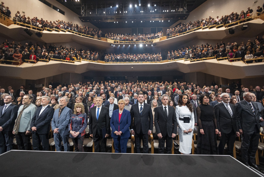 Državna proslava na predvečer slovenskega kulturnega praznika