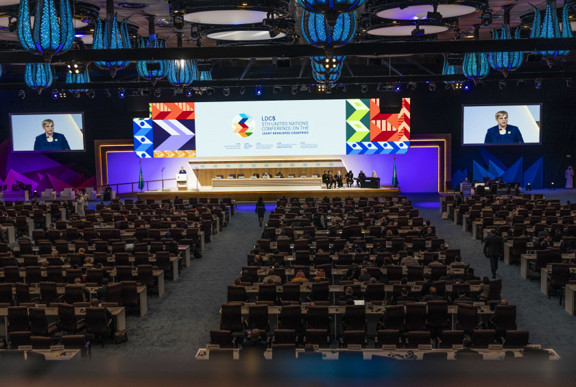 Govor predsednice Pirc Musar na plenarnem zasedanju 5. konference OZN o najmanj razvitih državah