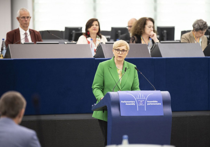 Govor na zasedanju Parlamentarne skupščine Sveta Evrope