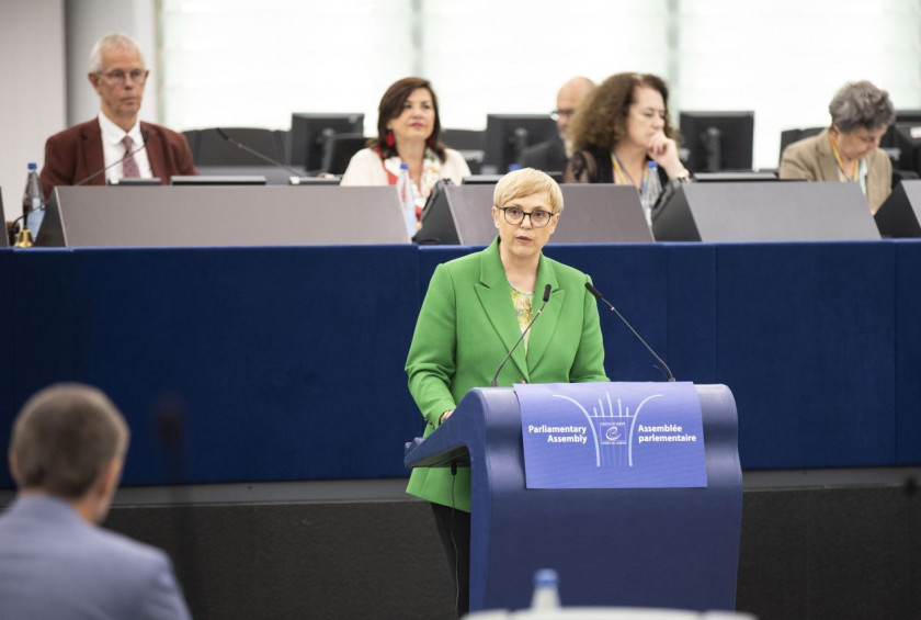 Govor na zasedanju Parlamentarne skupščine Sveta Evrope