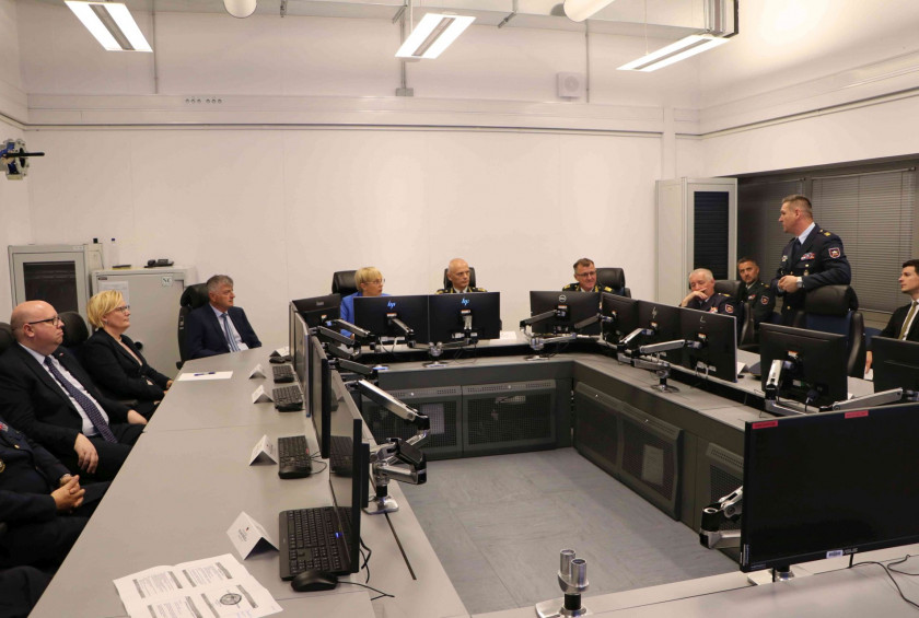 Odprtje novih operativnih prostorov Centra za kontrolo in nadzor zračnega prostora