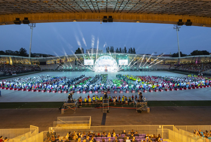 Slovesno odprtje Olimpijskega festivala evropske mladine v Mariboru