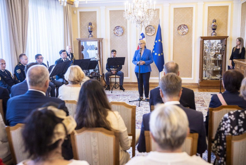 Sprejem novoimenovanih veleposlanikov Republike Slovenije pred njihovim odhodom v tujino