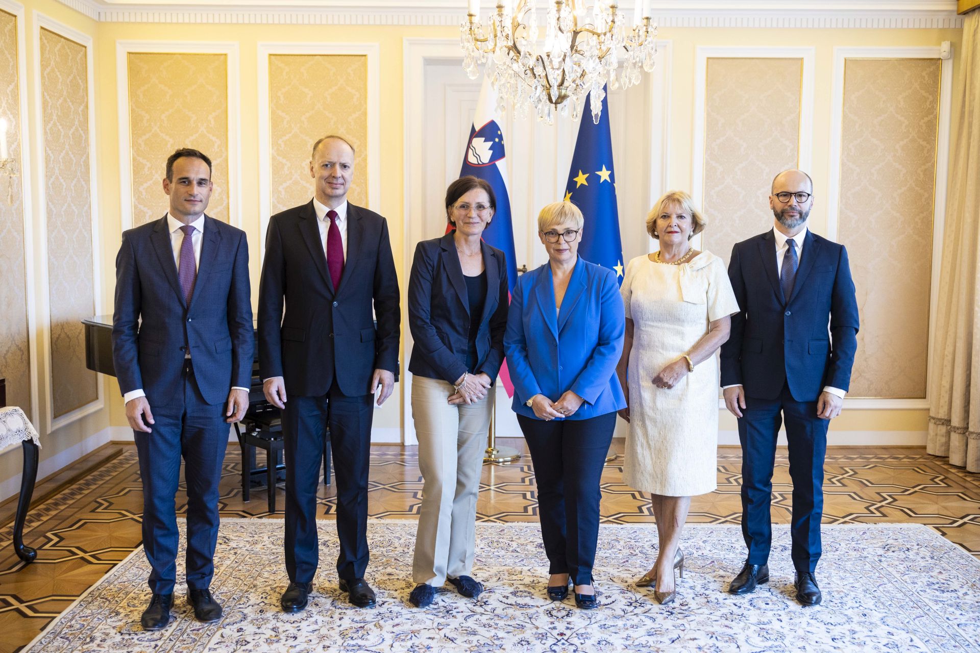 Sprejem novoimenovanih veleposlanikov Republike Slovenije pred njihovim odhodom v tujino