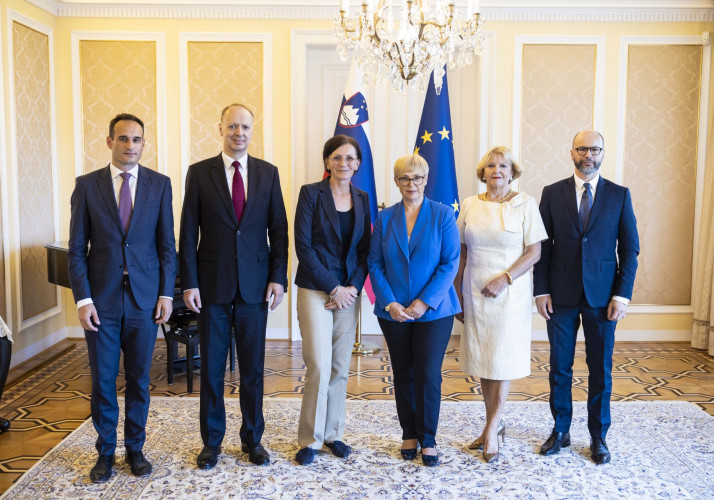 Sprejem novoimenovanih veleposlanikov Republike Slovenije pred njihovim odhodom v tujino