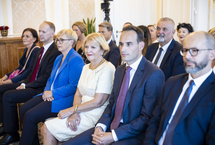 Sprejem novoimenovanih veleposlanikov Republike Slovenije pred njihovim odhodom v tujino