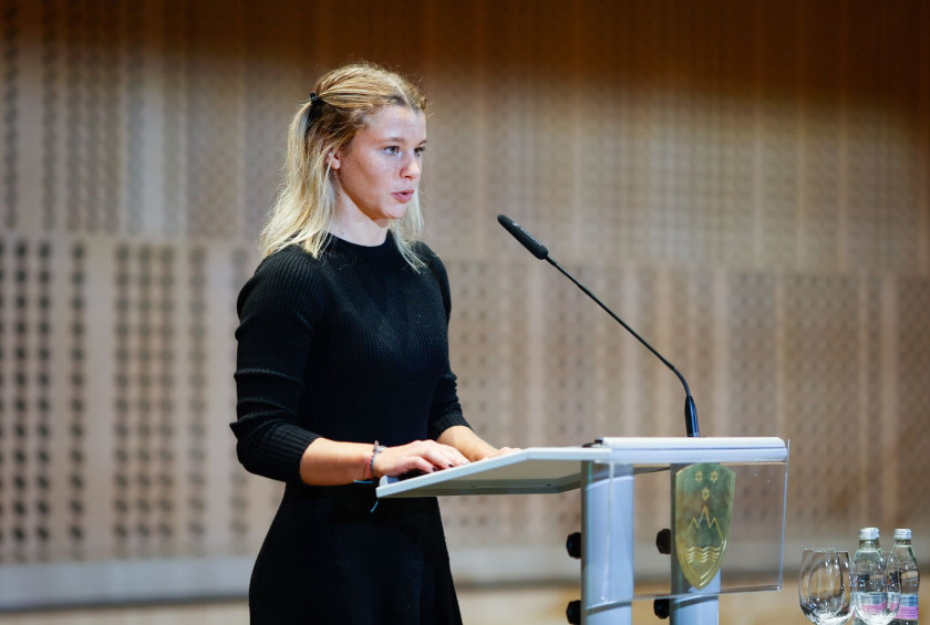 Sprejem za diamantne maturantke in maturante 2023.