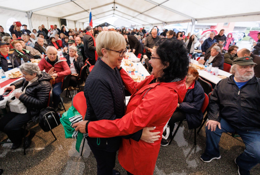 80. obletnica prvega kongresa Slovenske protifašistične ženske zveze.