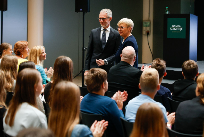 Slovesnost ob uradnem začetku projekta Mojstri digitalne prihodnosti.