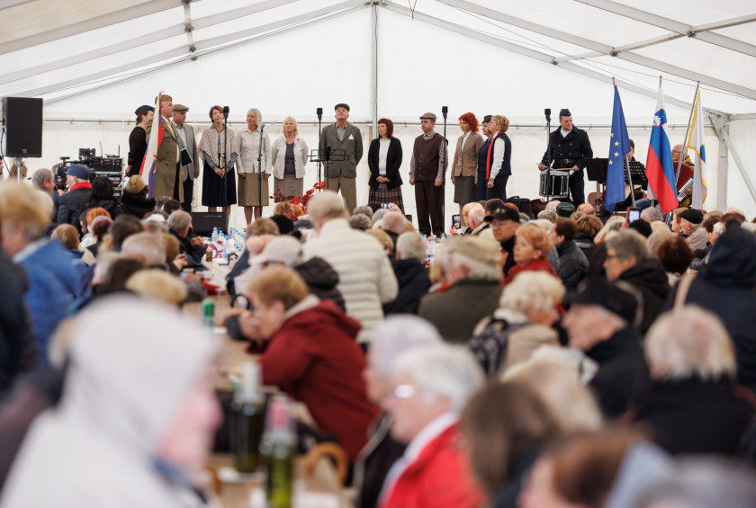 80. obletnica prvega kongresa Slovenske protifašistične ženske zveze.