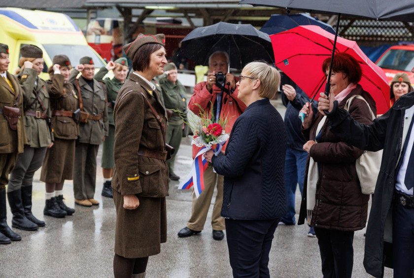 80. obletnica prvega kongresa Slovenske protifašistične ženske zveze.