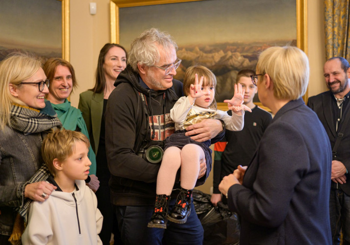 Dan samostojnosti in enotnosti v Predsedniški palači.