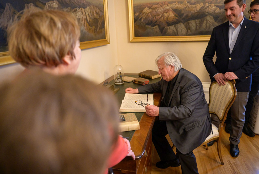 Dan samostojnosti in enotnosti v Predsedniški palači.