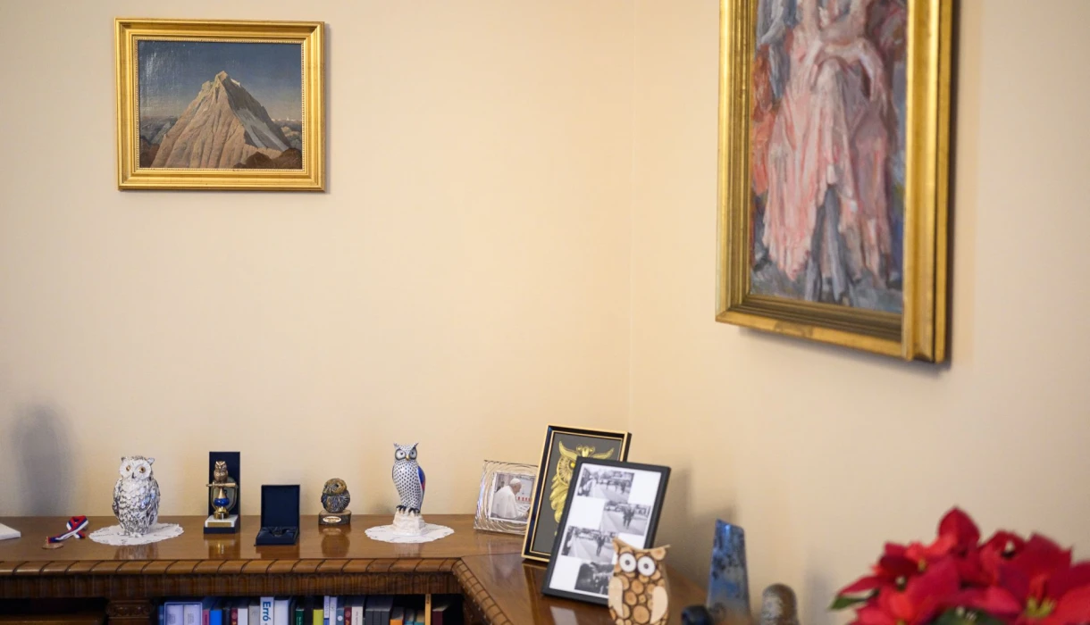 Dan samostojnosti in enotnosti v Predsedniški palači.