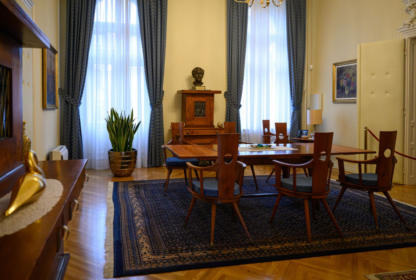 Dan samostojnosti in enotnosti v Predsedniški palači.