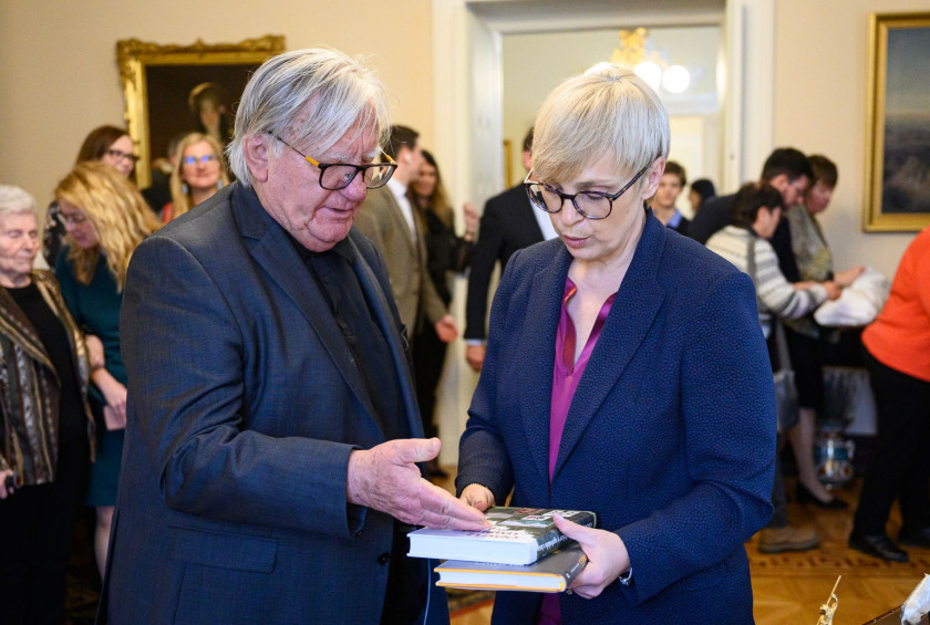 Dan samostojnosti in enotnosti v Predsedniški palači.