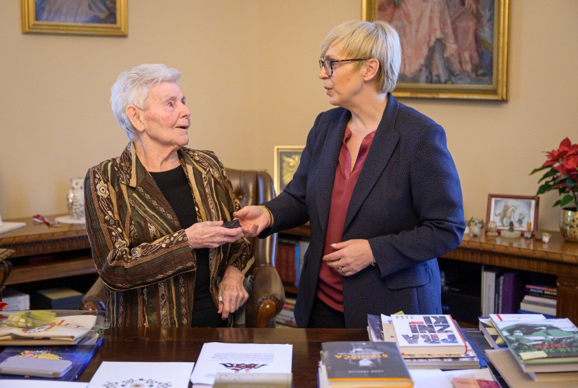 Dan samostojnosti in enotnosti v Predsedniški palači.