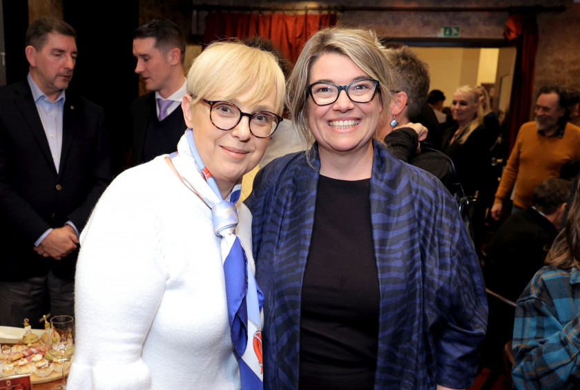 Predsednica Republike Slovenije na premieri predstave Harun in morje zgodb.