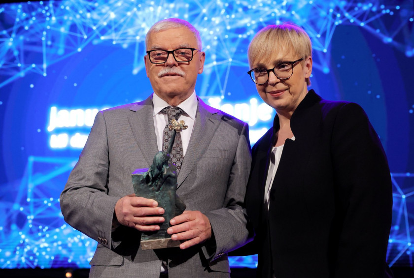 Predsednica republike na januarskem srečanju Združenja Manager.