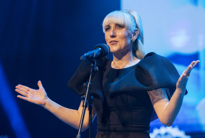 Sklepna prireditev izbora Slovenka leta 2023.