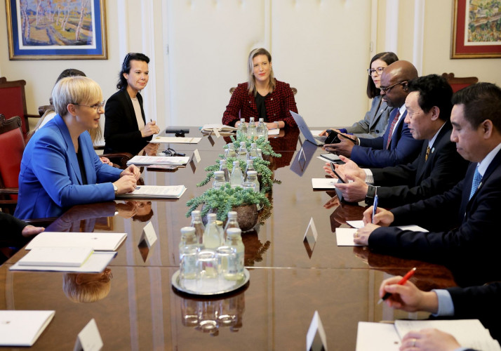 Generalni direktor FAO na obisku pri predsednici.