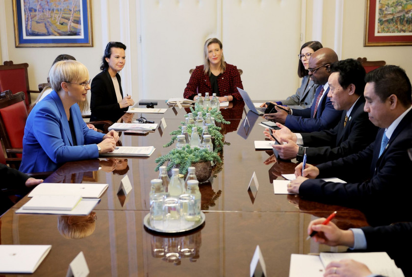 Generalni direktor FAO na obisku pri predsednici.