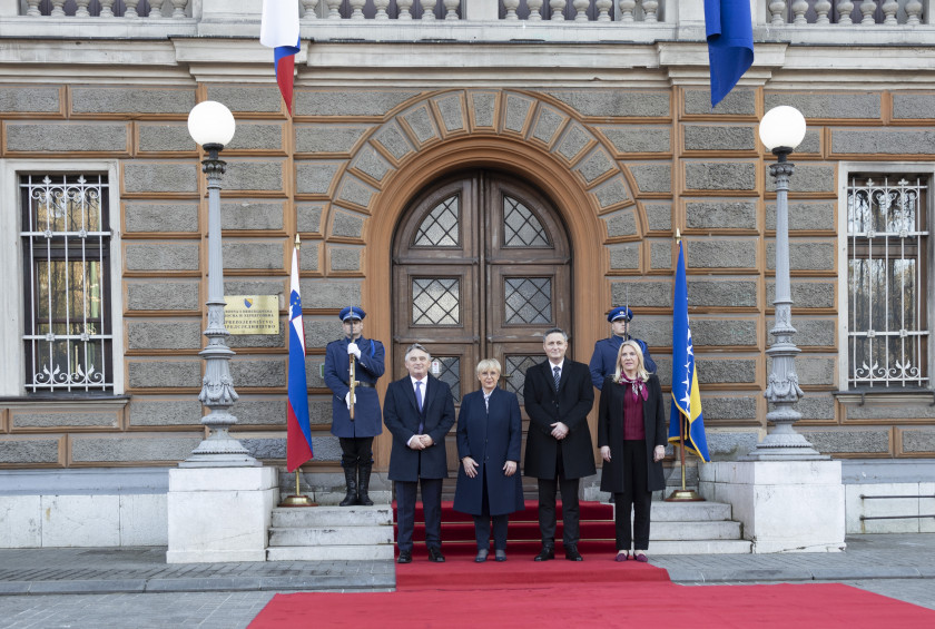 Uradni obisk predsednice republike v Bosni in Hercegovini.