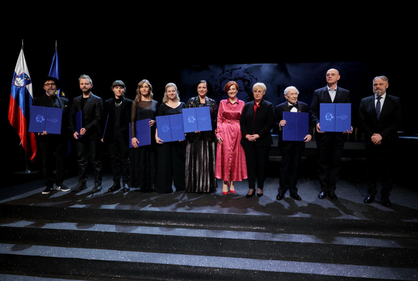 Državna proslava ob slovenskem kulturnem prazniku s podelitvijo Prešernovih nagrad in nagrad Prešernovega sklada.