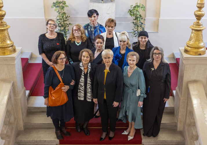 Sprejem kandidatk za Slovenko leta 2023 pri predsednici Republike Slovenije.